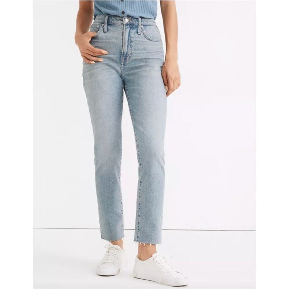 Madewell Light Blue Straight Leg Jeans